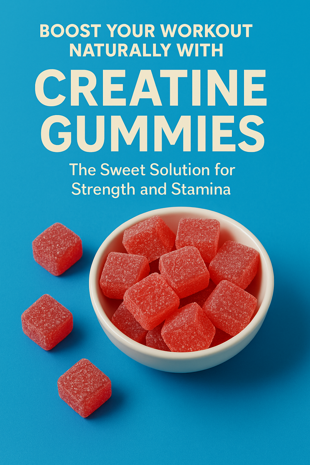 Boost Your Workout Naturally with Creatine Gummies: The Sweet Solution for Strength and Stamina