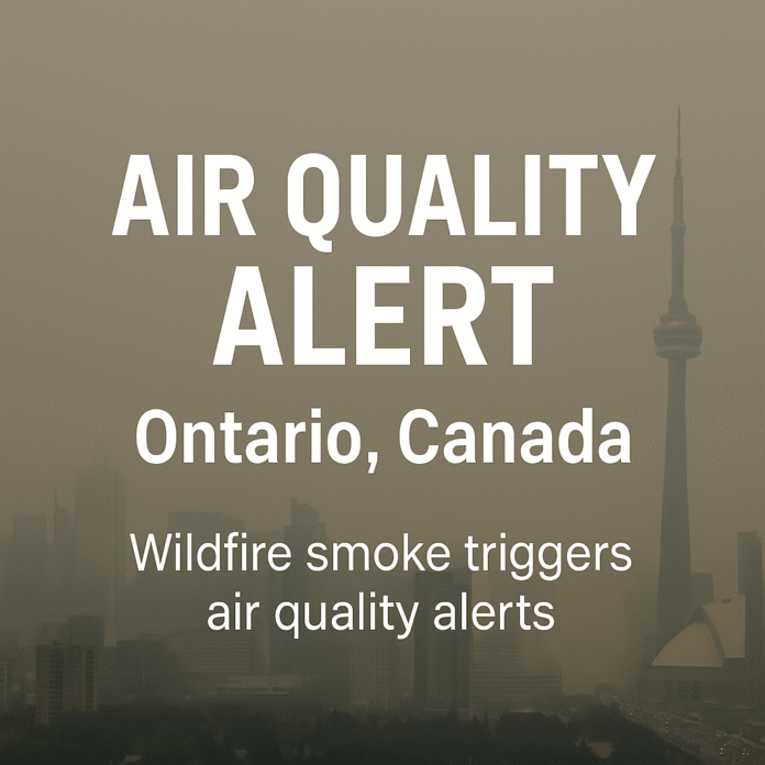 Air Quality Alert Ontario Canada