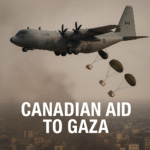 Canadian Hercules Aircraft Drops Emergency Aid Into Gaza Amid Ongoing Crisis Canadian Hercules Aircraft Drops Emergency Aid Into Gaza Amid Ongoing Crisis