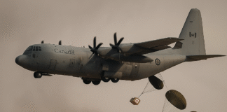 Canadian Hercules Aircraft Drops Emergency Aid Into Gaza Amid Ongoing Crisis Canadian Hercules Aircraft Drops Emergency Aid Into Gaza Amid Ongoing Crisis